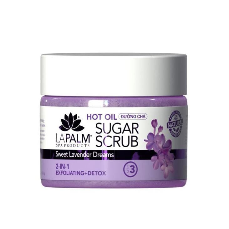 La Palm - Hot Oil Sugar Scrub #Sweet Lavender Dreams (12 oz) - Jessica Nail & Beauty Supply - Canada Nail Beauty Supply - Sugar Scrub