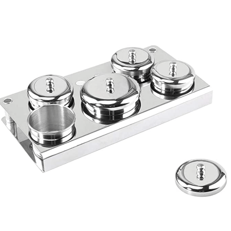 JNBS Empty Stainless Steel Liquid Container With Lids