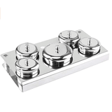 JNBS Empty Stainless Steel Liquid Container With Lids