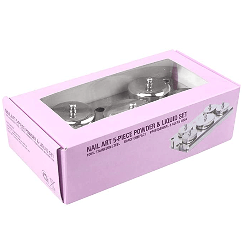 JNBS Empty Stainless Steel Liquid Container With Lids