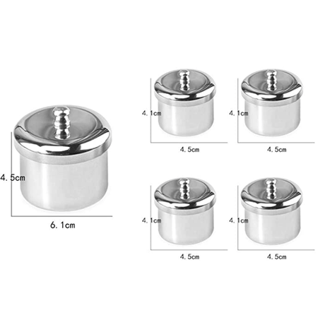 JNBS Empty Stainless Steel Liquid Container With Lids