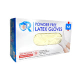R+ Power Free Latex Gloves Medium