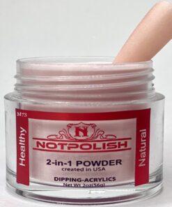 NOTPOLISH 2-in-1 Powder - M73 Rose - Jessica Nail & Beauty Supply - Canada Nail Beauty Supply - Acrylic & Dipping Powders