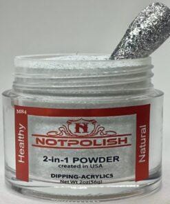 NOTPOLISH 2-in-1 Powder - M84 Ice Castle - Jessica Nail & Beauty Supply - Canada Nail Beauty Supply - Acrylic & Dipping Powders