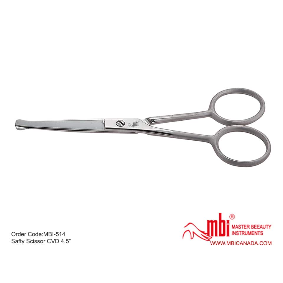 MBI 514 Safty Scissor Straight Size 4.5''