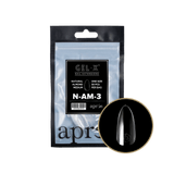 Apres Gel X™ Refill Bags (50pcs) Natural Almond Medium Tips