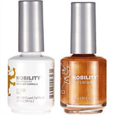 Nobility Duo Gel + Lacquer - NBCS005 Gold - Jessica Nail & Beauty Supply - Canada Nail Beauty Supply - NOBILITY DUO MATCHING