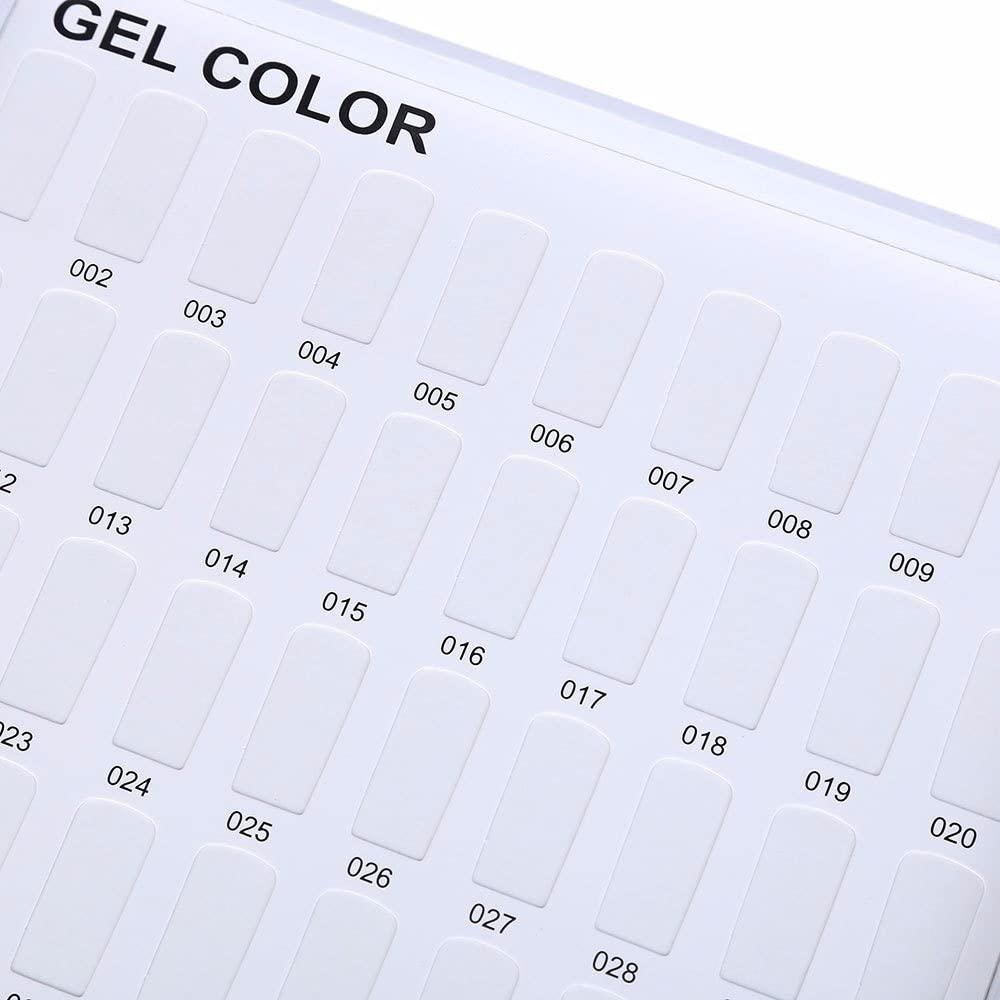 JNBS Gel Polish Book Color Chart Display 308 rooms