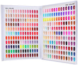 JNBS Gel Polish Book Color Chart Display 308 rooms