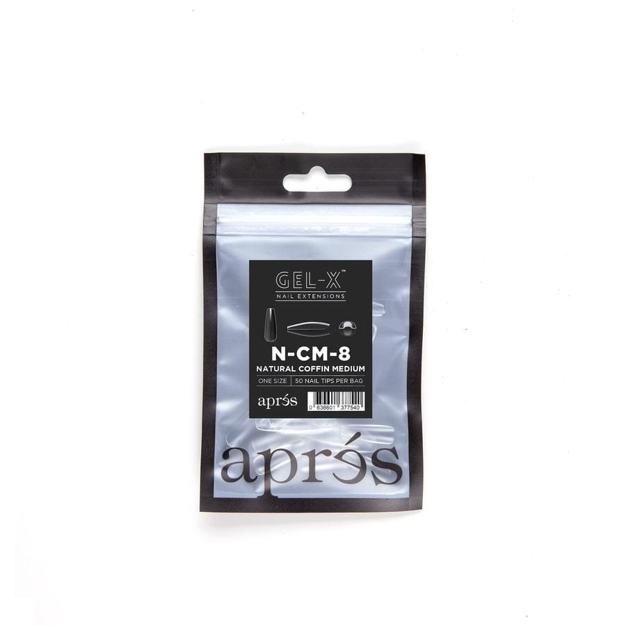 Apres Refill Bags (50pcs) Natural Coffin Medium