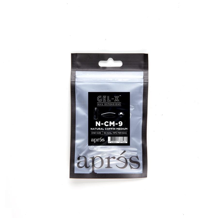 Apres Refill Bags (50pcs) Natural Coffin Medium