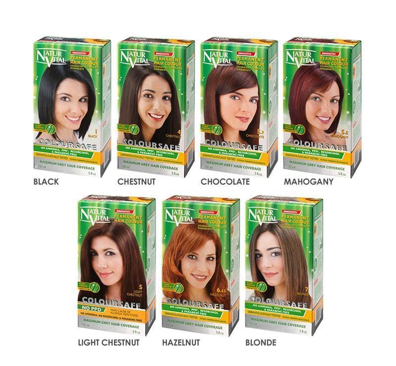 NATURVITAL Permanent Hair Color Coloursafe