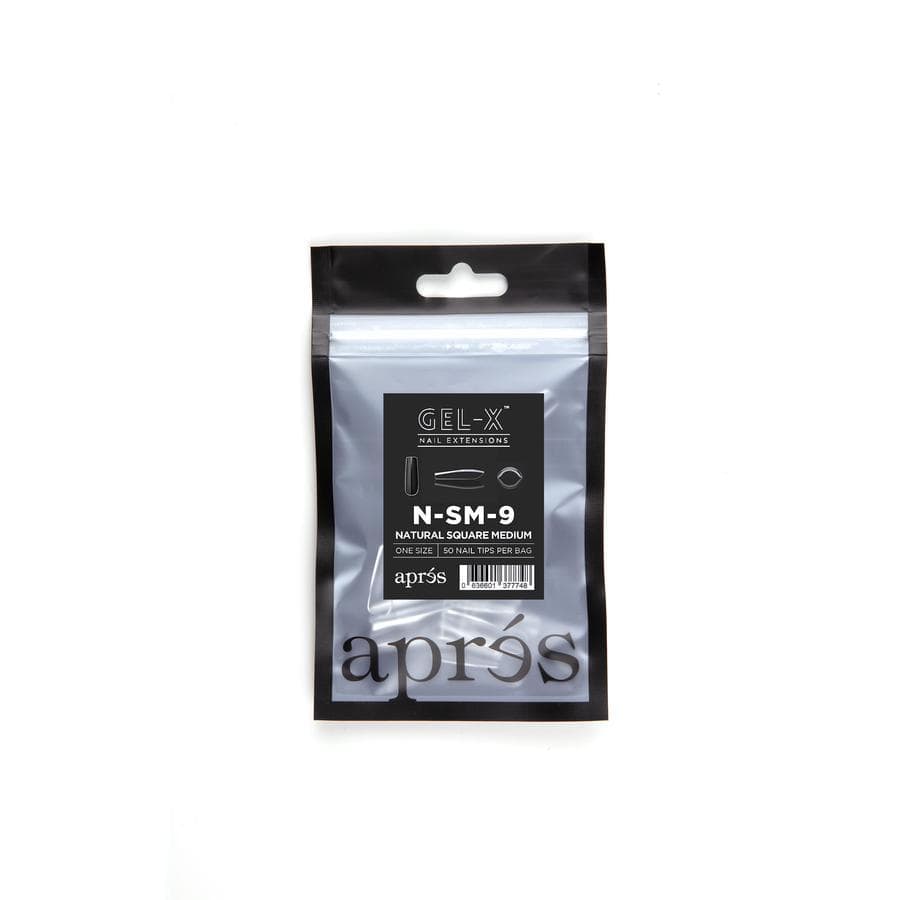 Apres Refill Bags (50pcs) Natural Square Medium