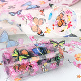 JNBS Nail Foil Box of 10 Sheets Butterfly 01