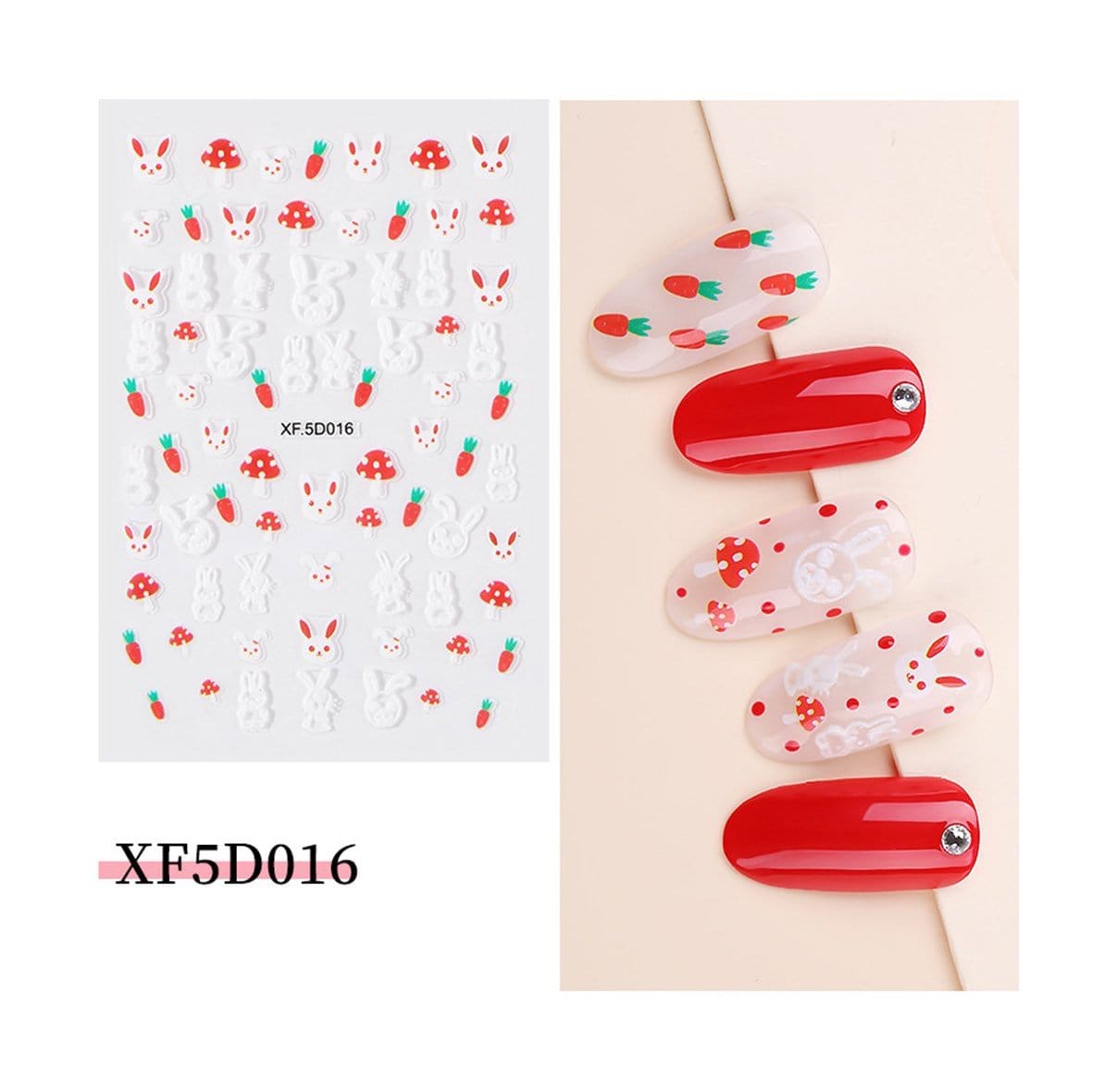 JNBS Nail Sticker Cartoon Version 3