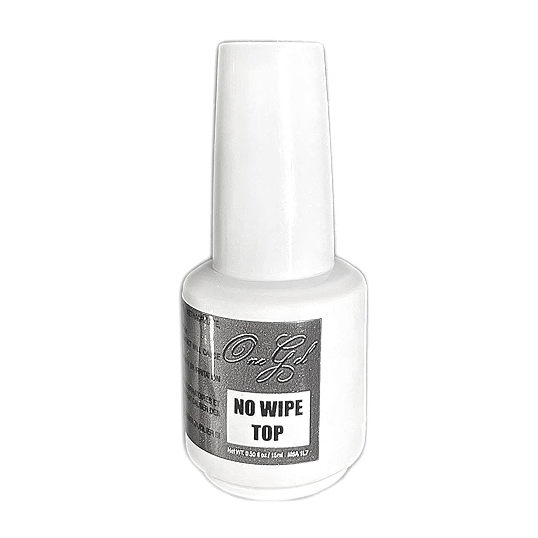 One Gel - No-Wipe Top Coat 15ml - Jessica Nail & Beauty Supply - Canada Nail Beauty Supply - Top Coat