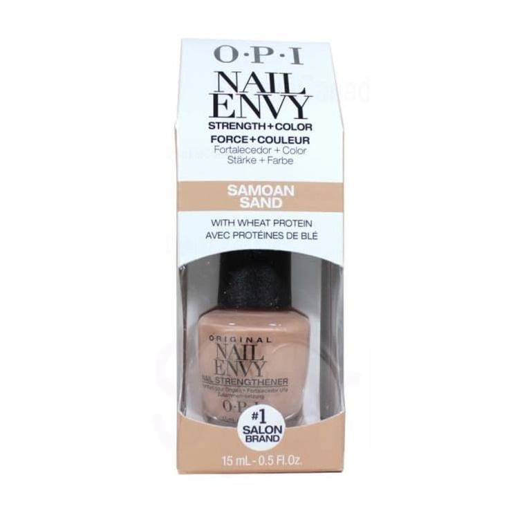 OPI Nail Envy Strength & Color Samoan Sand 0.5 oz / 15 mL