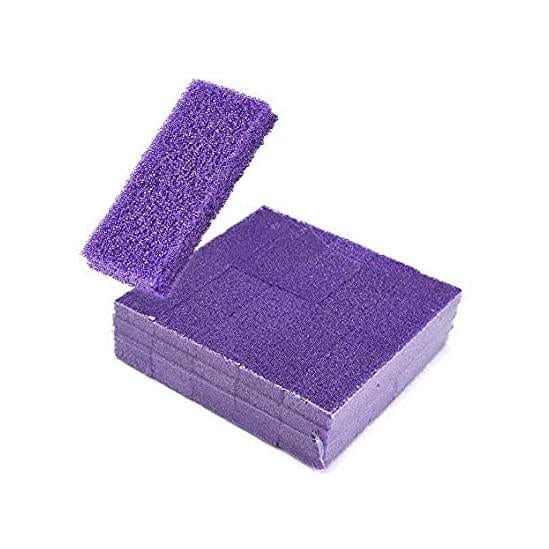 JNBS Foot File Mini Disposable Pumice Pads Purple
