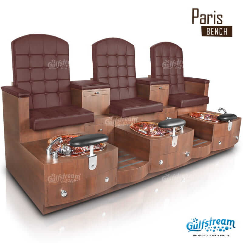 GULFSTREAM PARIS TRIPLE BENCH (Please Call JNBS to Order)