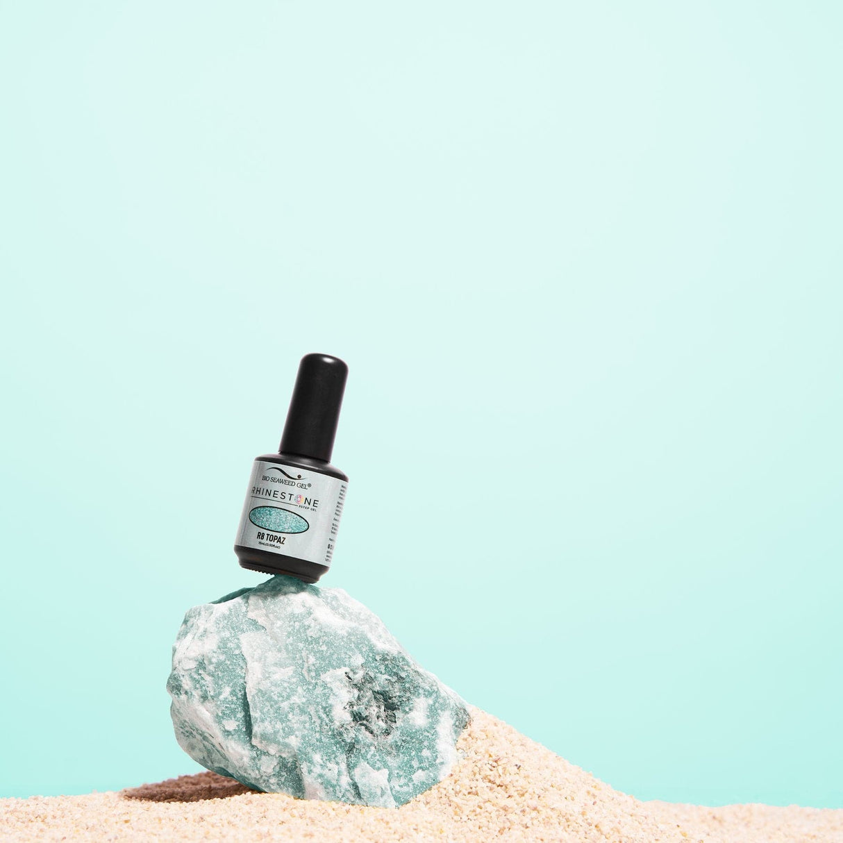 Rhinestone Gel Bio Seaweed - #R8 Topaz - Jessica Nail & Beauty Supply - Canada Nail Beauty Supply - Sparkle Gel