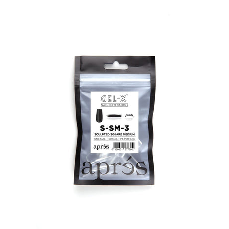 Apres Refill Bags (50pcs) Sculpted Square Medium