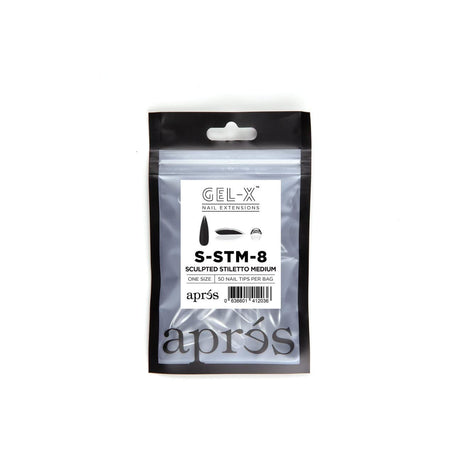 Apres Refill Bags (50pcs) Sculpted Stiletto Medium