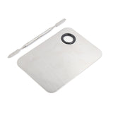 Kolinsky Stainless Steel Mixing Palette with Metal Spatula