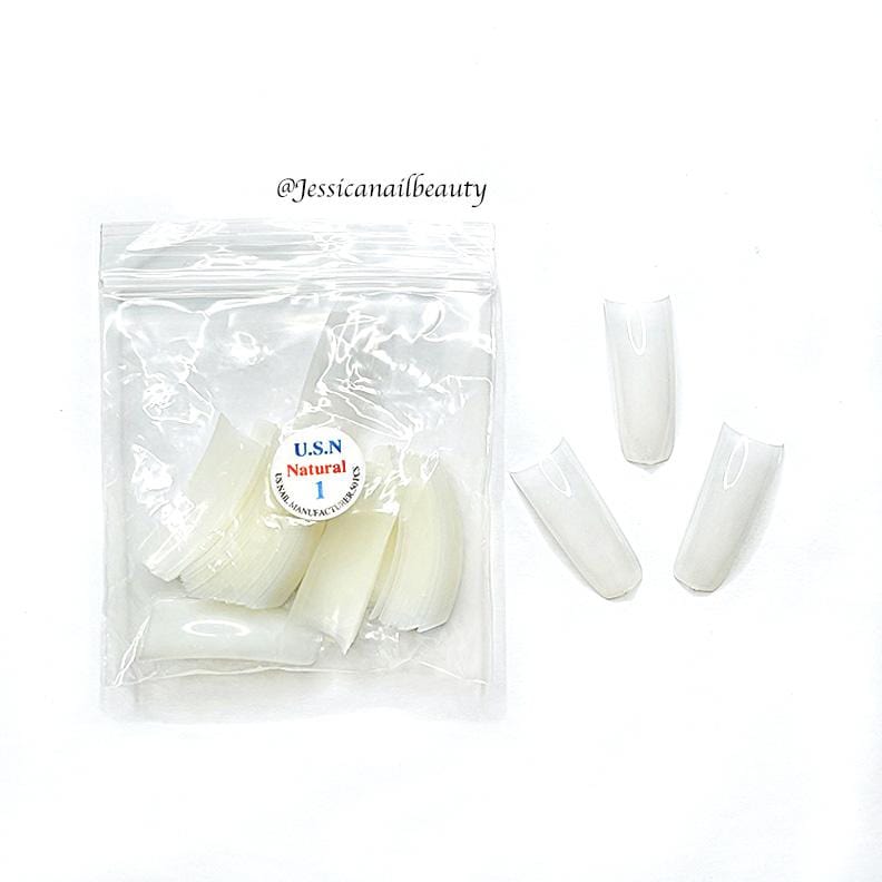 U.S.N Natural Nail Tips (Bag of 50 pcs) Natural