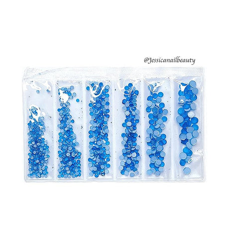 JNBS Luminous/ Glow in the dark Mixed-Size Rhinestone (Bag of 6 sizes)