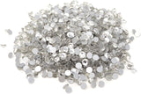 JNBS Round Flatback Rhinestone Clear