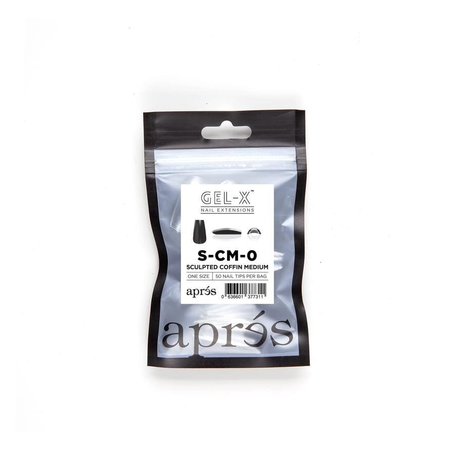 Apres Refill Bags (50pcs) Sculpted Coffin Medium