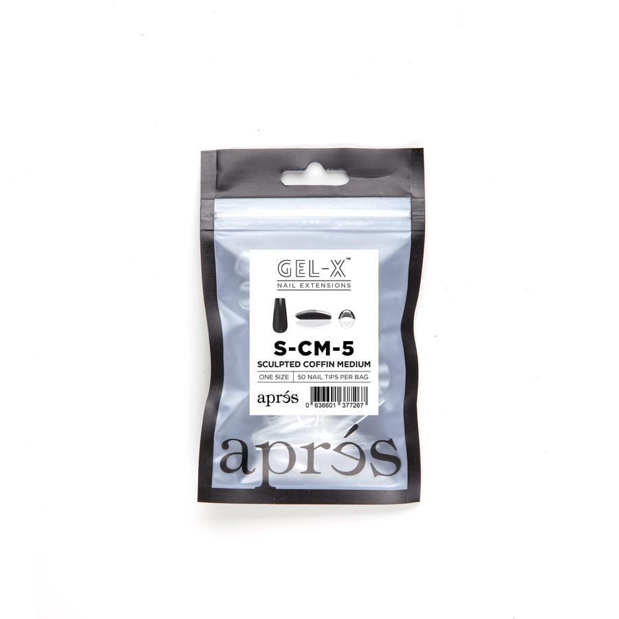 Apres Refill Bags (50pcs) Sculpted Coffin Medium