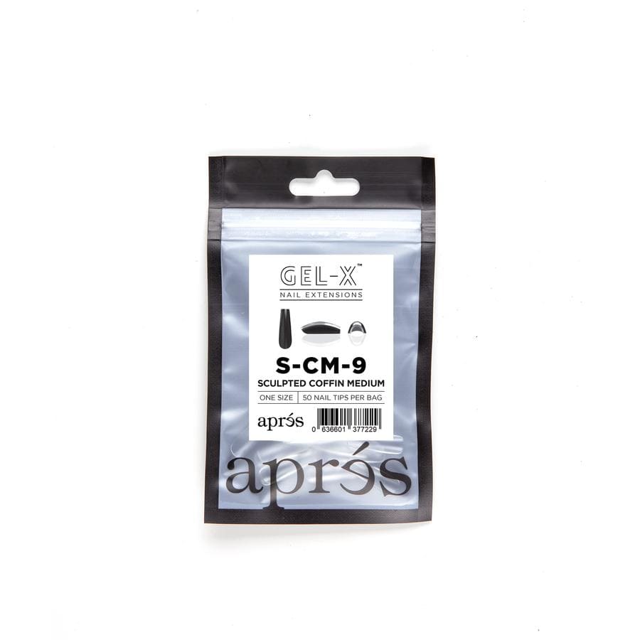 Apres Refill Bags (50pcs) Sculpted Coffin Medium