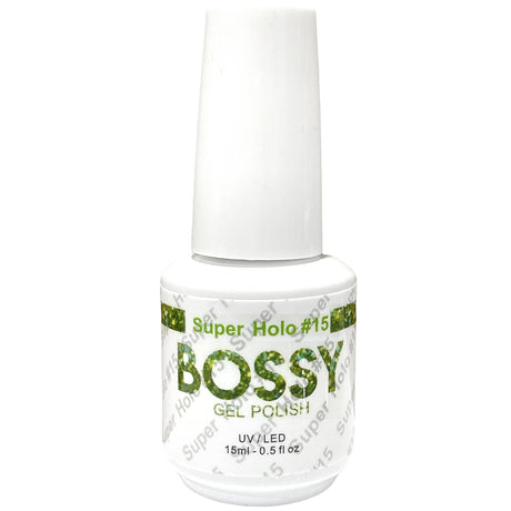 Bossy Gel - Super Holo Gel (15 ml) #SH15 - Jessica Nail & Beauty Supply - Canada Nail Beauty Supply - Sparkle Gel