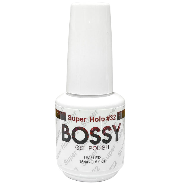 Bossy Gel - Super Holo Gel (15 ml) #SH32 - Jessica Nail & Beauty Supply - Canada Nail Beauty Supply - Sparkle Gel