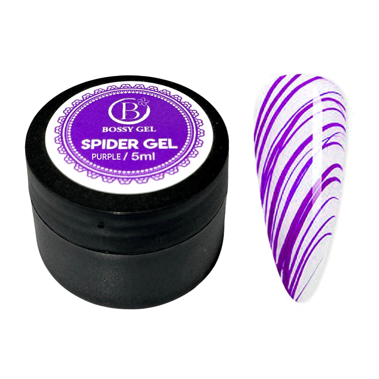 BOSSY Spider Gel (5ml) 12 Purple