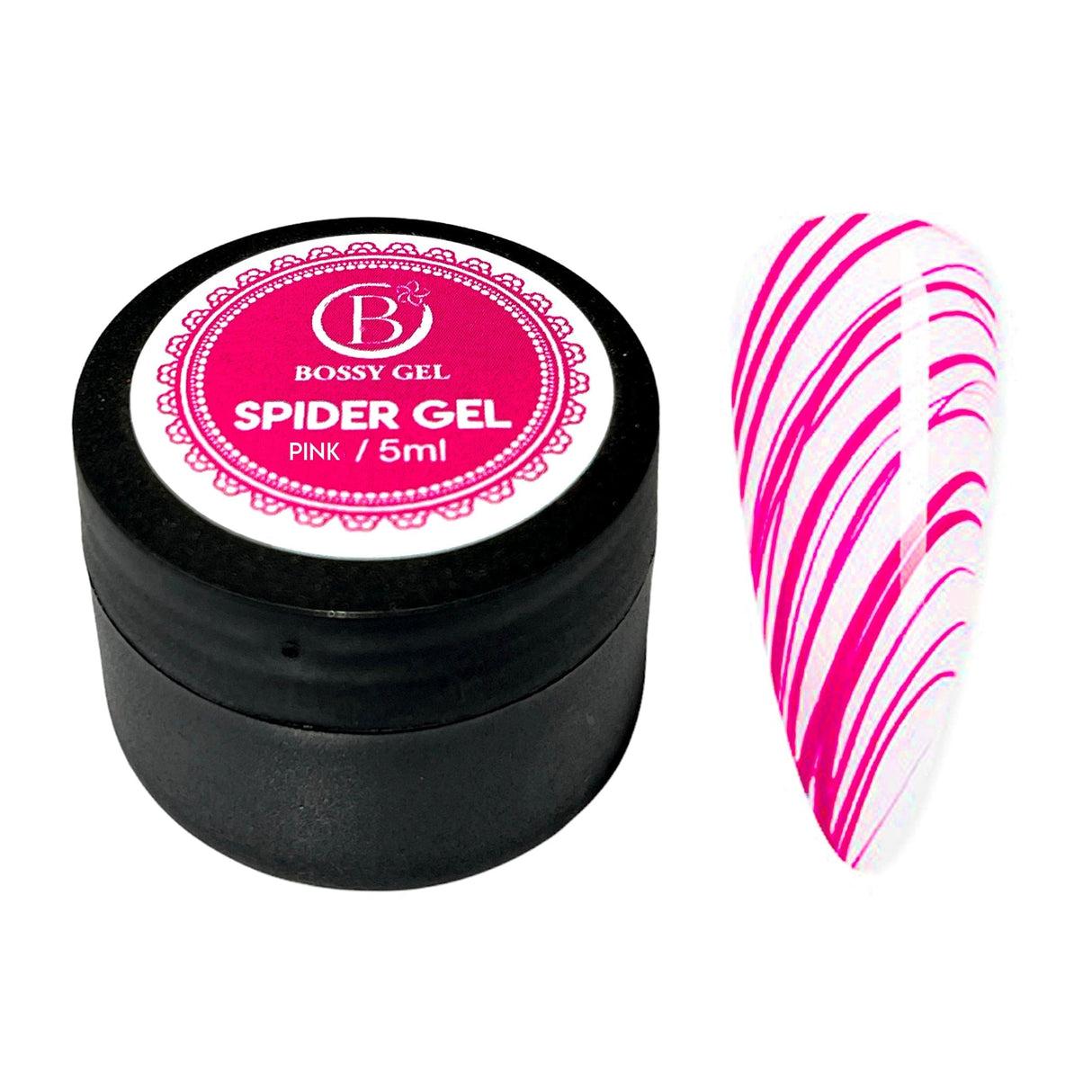 BOSSY Spider Gel (5ml) 11 Hot Pink