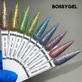 Bossy Gel - Super Holo Gel (15 ml) #SH06 - Jessica Nail & Beauty Supply - Canada Nail Beauty Supply - Sparkle Gel
