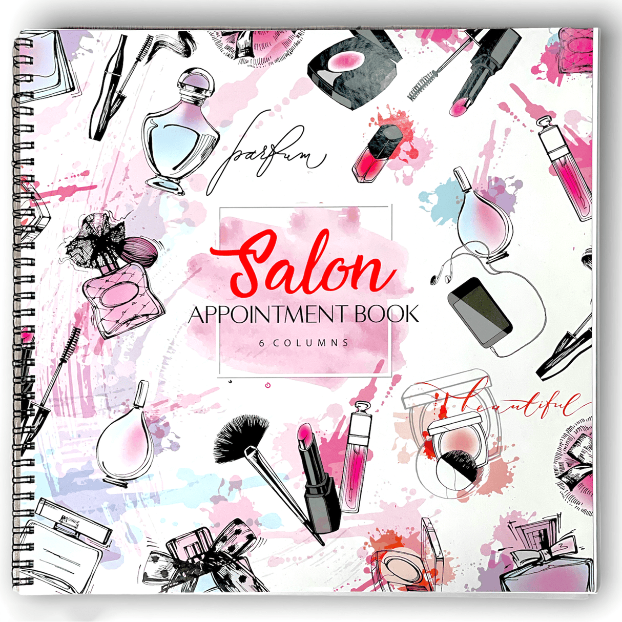 JNBS Salon Appointment Book 6 Columns 2 styles (150 pages)