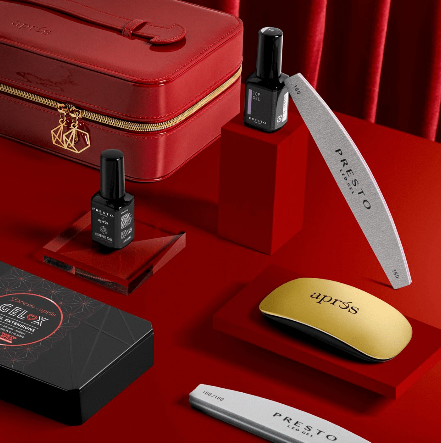 Presto x Apres Gel X™ Nail Extension Kit (TIP Included)