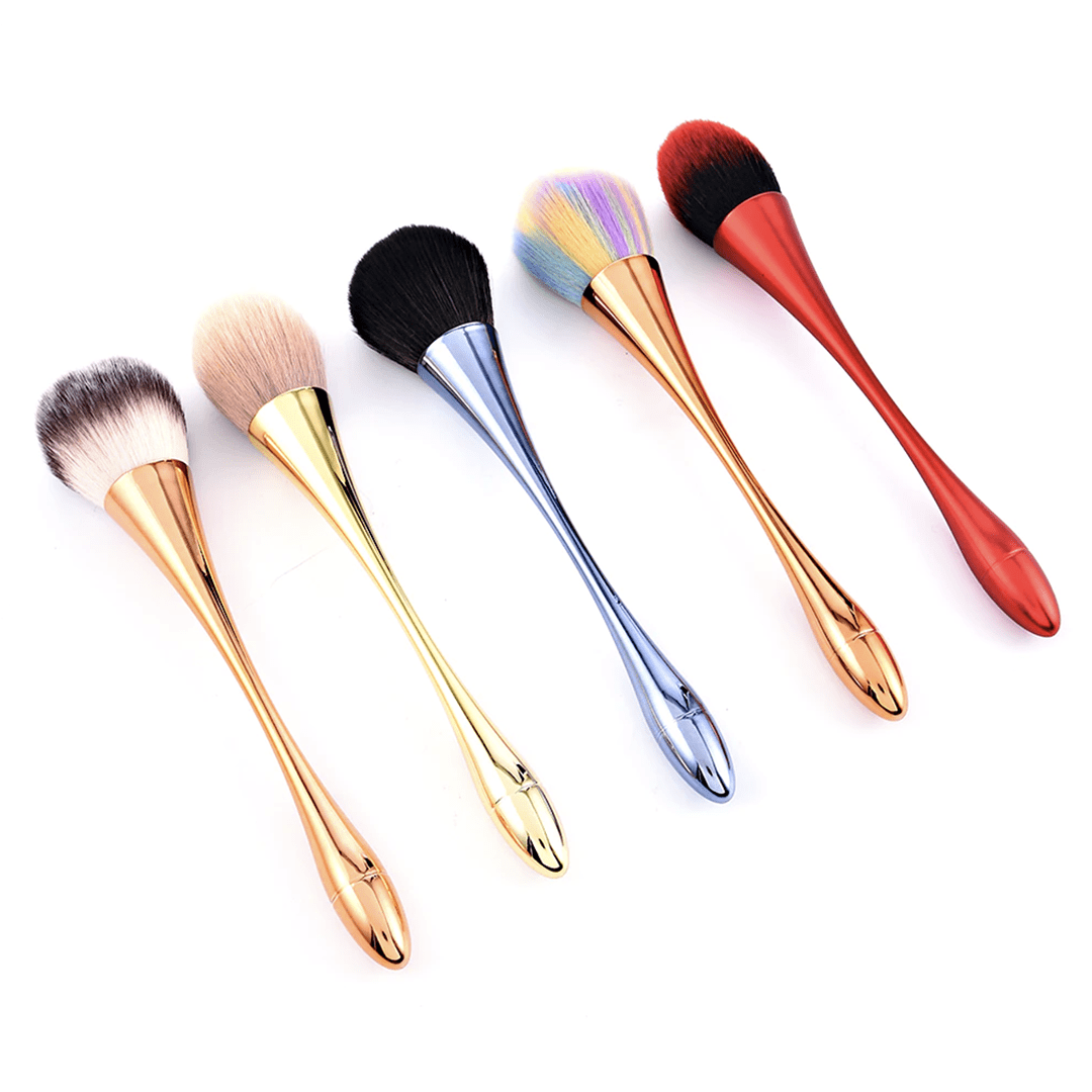 Kolinsky Nail Art Brush Fancy Dust Brush (Assorted Colors)
