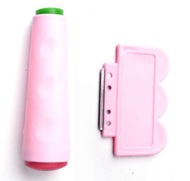 JNBS Pink Double Side Stamp & Scraper Set
