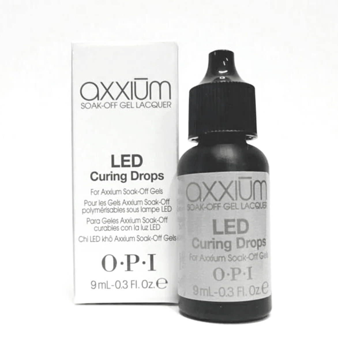 OPI AXXIUM SoakOff Gel Lacquer LED Curing Drops (9ml/0.3 oz)