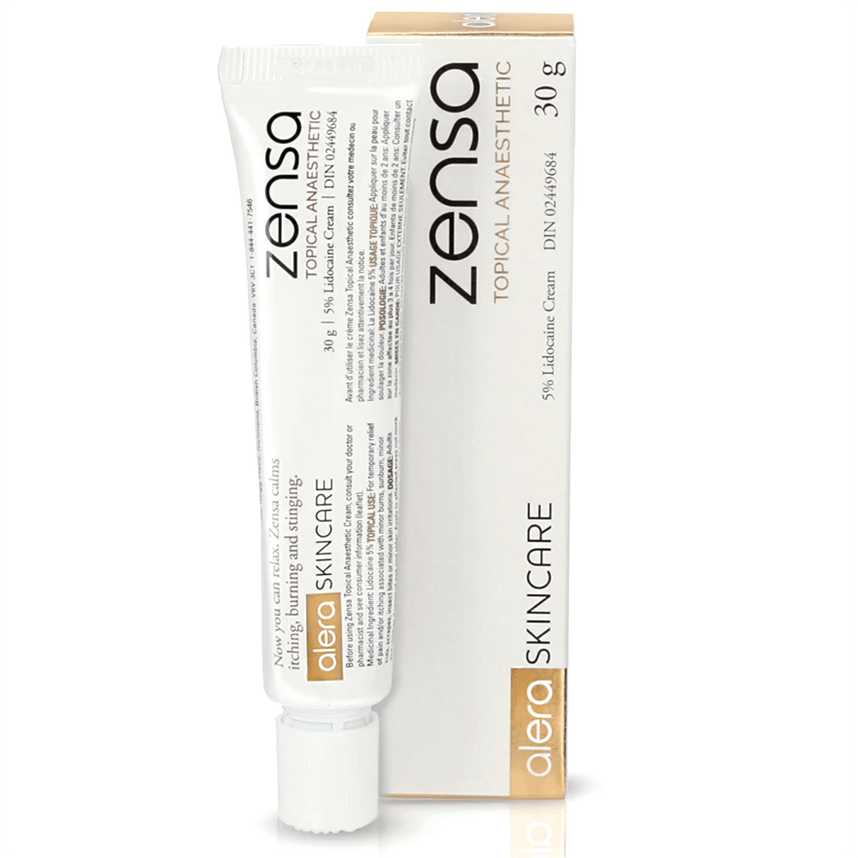 Zensa Alera Skincare Topical Anaesthetic 30g