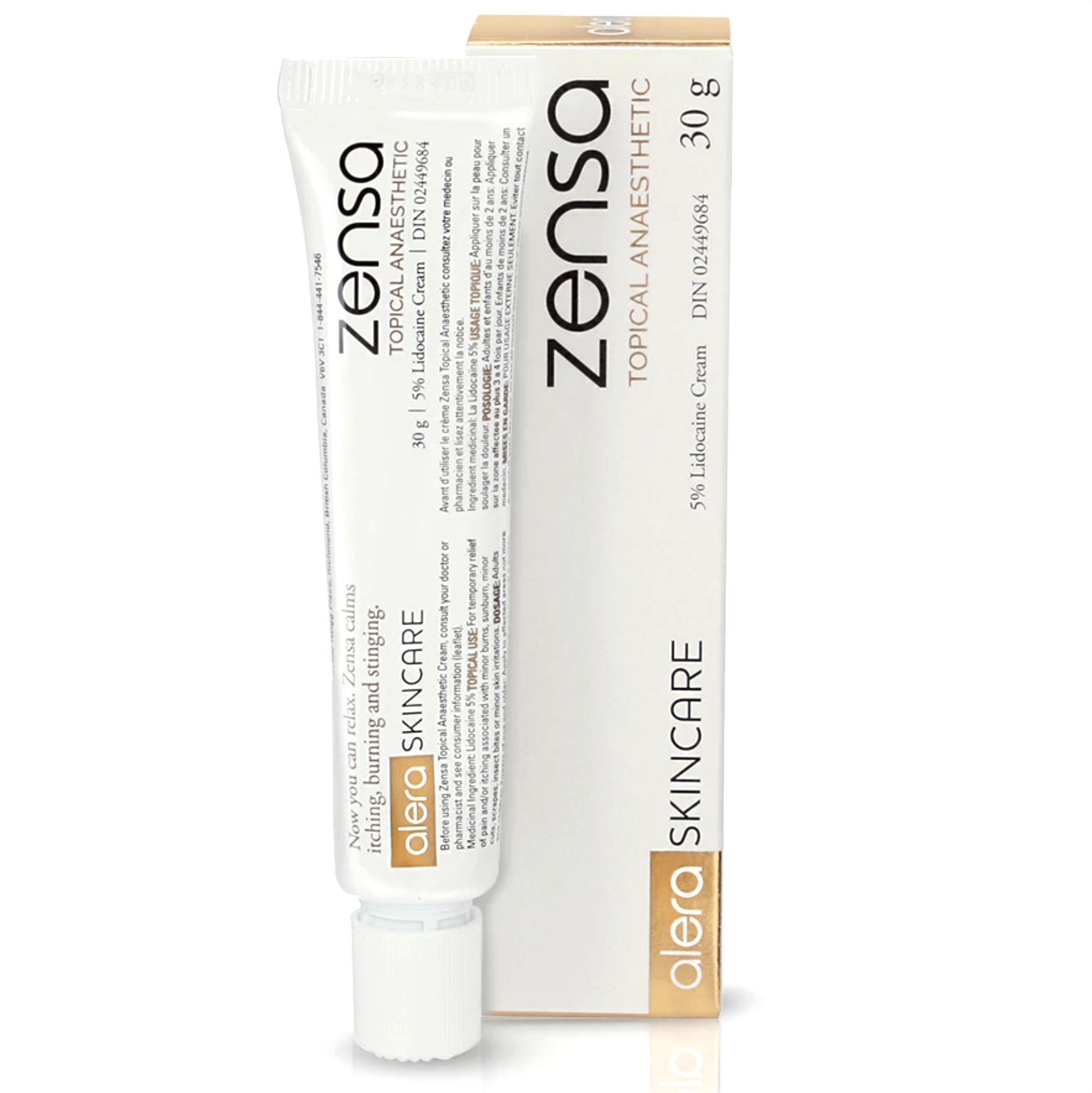 Zensa Alera Skincare Topical Anaesthetic 30g – Jessica Nail