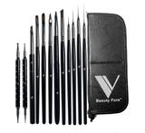 V Beauty Pure Brush and Tool Kit With Carrying Case