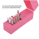 JNBS Carbide Drill Bit Holder Organizer Box (30 Holes)