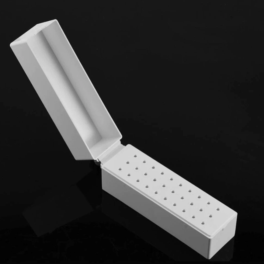 JNBS Carbide Drill Bit Holder Organizer Box (30 Holes)