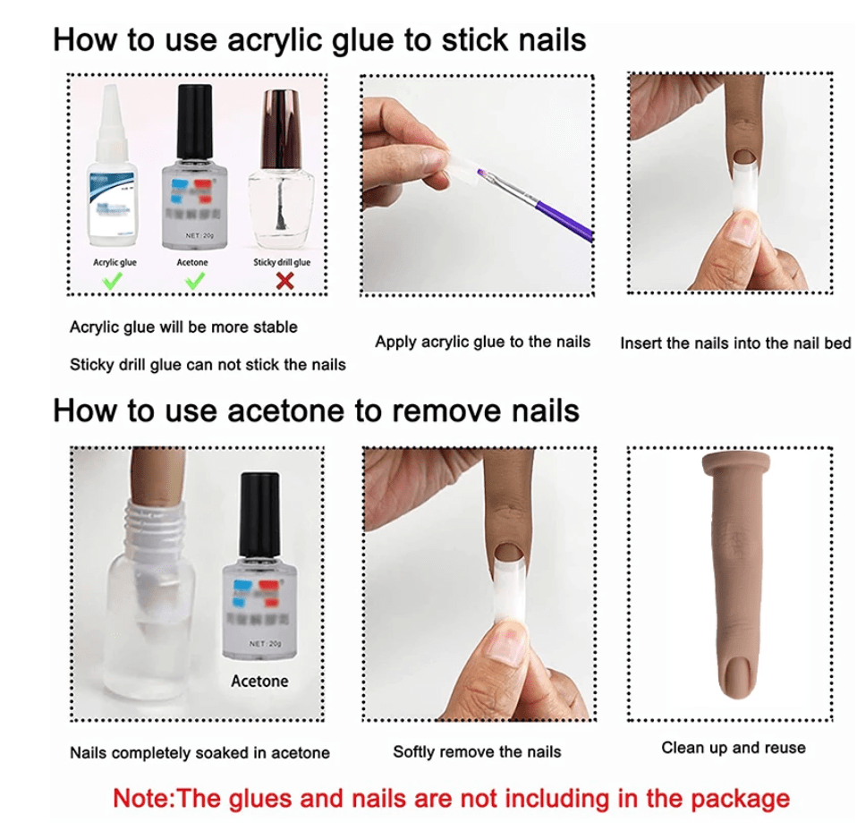JNBS Joints Bendable Silicone Practice Finger