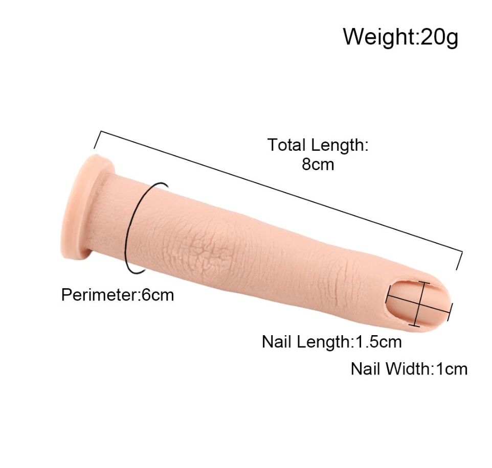 JNBS Joints Bendable Silicone Practice Finger